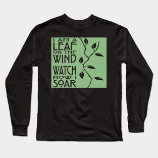 Leaf on the Wind Long Sleeve T-Shirt